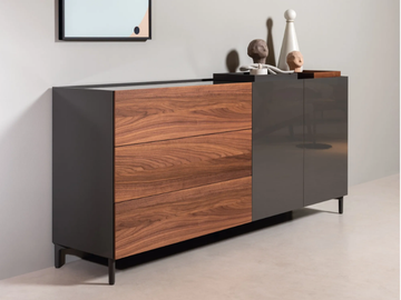 ROLF BENZ 9200 STRETTO - Wooden chest of drawers by Rolf Benz - view 2